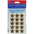 Label Quik Stik F/P Stars Gold Lge