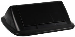 Waste Bin Italplast  Swing Top Lid Only Black