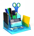 Desk Organiser Italplast Neon Blue