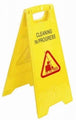 Safety Sign Italplast Cleaning In Progress Yellow