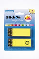Stick On Symbol Marker B/Tone 76X25 Neon Pk2