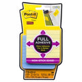 Post-It Notes Super Sticky Full Adhesive  4Pk 25 Sheet 76Mm Lined Pastel