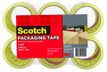 Tape Packaging Scotch #400 48Mmx75M Clear Pk6