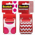 Tape Packaging Scotch Decorative 2 Assorted Designs 12.7M