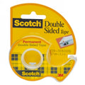 Tape Double Sided Scotch 136P 12.7Mmx6.3M On Disp