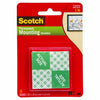 Tape Mounting Squares Scotch 111 Permanent Pk16