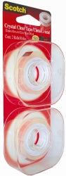 Tape Transparent Scotch 6121 12Mmx10M Pk2 Refill