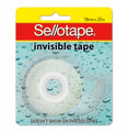 Tape Invisible Sellotape On Dispenser 18Mmx25M
