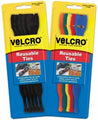 Velcro Cable Ties Reusable Black 25Mm X 200Mm Pk5