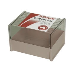 System Card Box Sws Esselte 76X127Mm (5X3) Beige