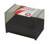 System Card Box Sws Esselte 127X76Mm (5X3) Black