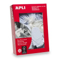 Apli 390 22x35mm White Merchandising Tags - Box of 500