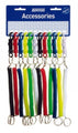 Card Holder Kevron Expanding Coil Assorted Colours