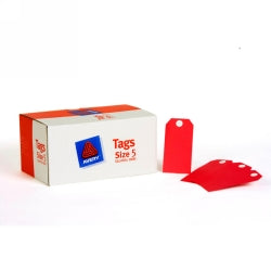 Avery #5 Shipping Tag Red 1000