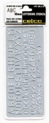 Stencil Celco C10 Lettering 10Mm