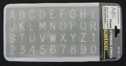 Stencil Celco C15 Lettering 15Mm