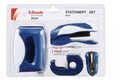 Stationery Desk Set Esselte Wow 5 Piece Blue