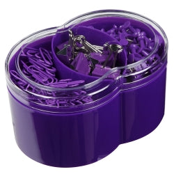 Pins & Clip Set Esselte Wow Purple