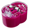 Pins & Clip Set Esselte Wow Pink/White Assorted