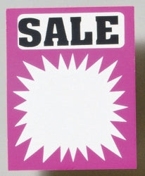 Sign Sale Splash Fluoro 50X60 Pk100