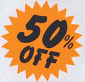 Sign Star Large 50% Off Pk20