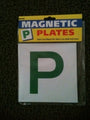 Plate P Magnetic Green P White Background Stage 2 Nsw & Qld