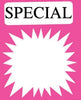 Sign Special Splash Fluoro 50X60 Pk100