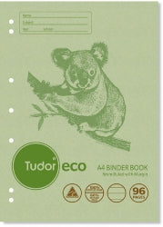 Binder Book Tudor A4 Eco 100% Recyc Koala 96Pg