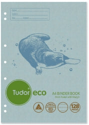 Binder Book Tudor A4 Eco 100% Recyc Platypus 128Pg