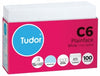 Envelope Tudor C6 White Peel/Seal Secretive Pk100