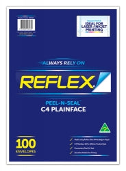 Envelope Reflex C4 Platinum 90Gsm Pns Pk100