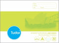 Exercise Book Tudor 32Pg 8Mm D/Ruled+Guide (L) Lime