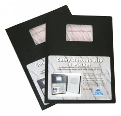 Resume File Colby A4 240A Black 8Pg