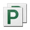 Plate Driver P Qld Electrostatic P2 (Green P) Pk2