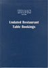 Diary Wildon Undated Restaurant Table Booking 580W