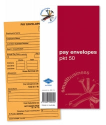 Envelope Zions 165X90 Pay Small Business Pk50