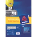 Label Avery Laser L6011 H/Duty Silver 27Up Pkt20