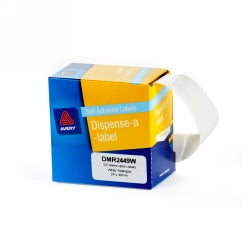 Label Avery Disp 24X49 White Dmr2449W