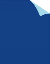 Poster Board Royal Brites 510X640Mm Double Sided Lt/Dk Blue 250Gsm
