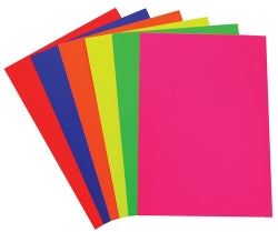 Cardboard Quill A4 Fluoro Asst Pk100