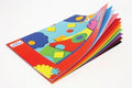 Cardboard Pad Colourful 349X250Mm 210Gsm 10 Asst Shts