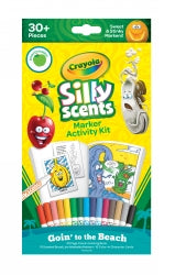 Marker & Activity Set Crayola Silly Scents Beach Vacation