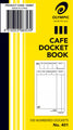 Cafe Docket Book Olympic 70X125Mm Numbered