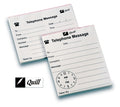 Telephone Message Pads Quill W/Clock