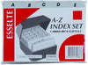 Esselte Indices Pvc 150X100Mm (6X4) A-Z Grey 038020