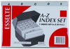 Esselte Indices Pvc 203X127Mm (8X5) A-Z Grey 038030