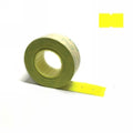 Price Gun Label Meto 21X12Mm Perm Adhesive Non Tamperproof Fluro Yellow Pk1