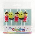 Candle Alpen Boxed Pirate Princess Pk5