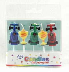 Candle Alpen Boxed Racing Cars Pk5