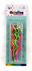 Candle Alpen Twisted Spiral Slims Pk12